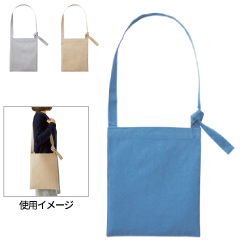 シャンブリックフラットショルダートート