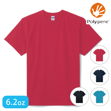 LIFEMAX（ライフマックス）6.2オンスヘビーウエイトTシャツ（ポリジン加工）