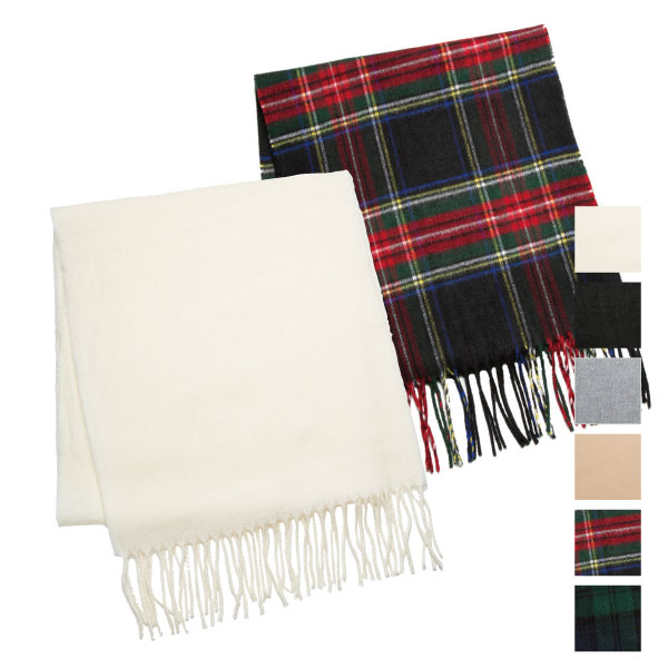 TRUSS(トラス)ジャパンメイド カシミアタッチ アクリルマフラー