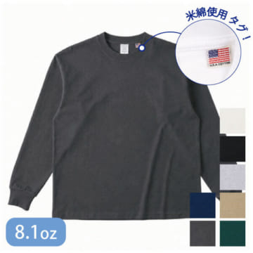 CROSS STITCH(クロス ステッチ) USAコットン ロングスリーブTシャツ