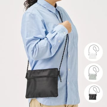 MARKLESS STYLE メッシュポケットサコッシュ