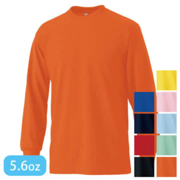 裏綿ハニカムメッシュ長袖Tシャツ
