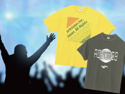イベントグッズ・販促品向けTシャツ