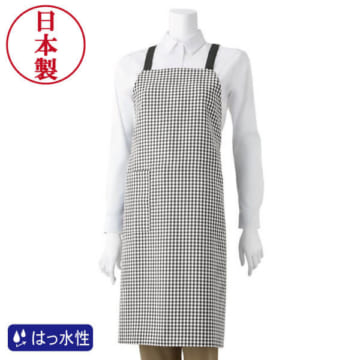 トレンディチェックエプロン