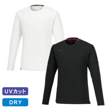 mizuno（ミズノ）ソフトドライTシャツ(長袖)