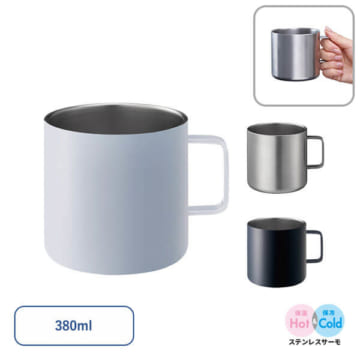MARKLESS STYLE サーモステンレスマグ 380ml