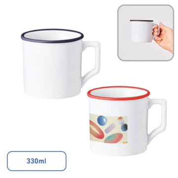 MARKLESS STYLE 陶器マグストレート ラウンドリップ（Ｍ）