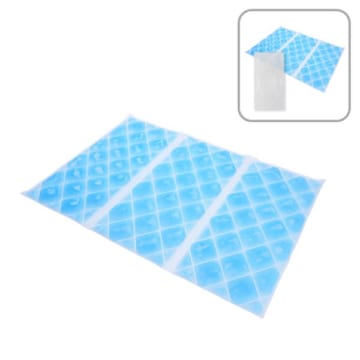 MARKLESS STYLE アイス敷きパッド（EVAポーチ付） ライトブルー