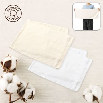MARKLESS STYLE オーガニックコットンフェイスタオル