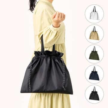 MARKLESS STYLE リップストップ巾着バッグ