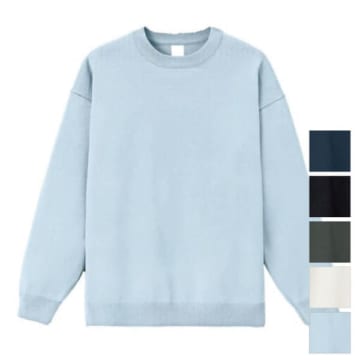 LIFEMAX（ライフマックス） ウォッシャブルロングスリーブニット