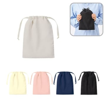 MARKLESS STYLE スウェード風巾着（M）