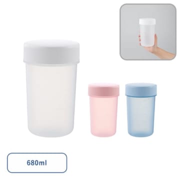 MARKLESS STYLE 目盛り付シンプルシェイカーボトル680ml