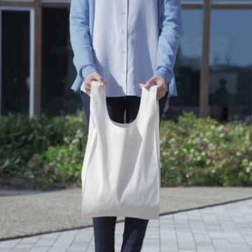 コットンマルシェバッグ（Ｍ）