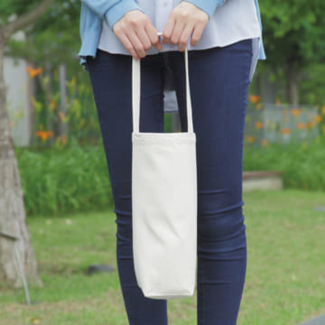 キャンバスボトルバッグ