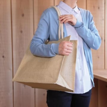 ジュートタウントート(Lサイズ)