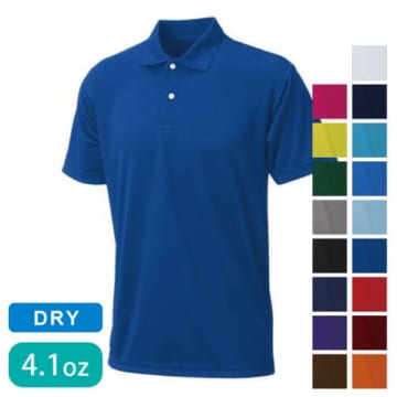 wundou プリンタブルドライポロシャツ