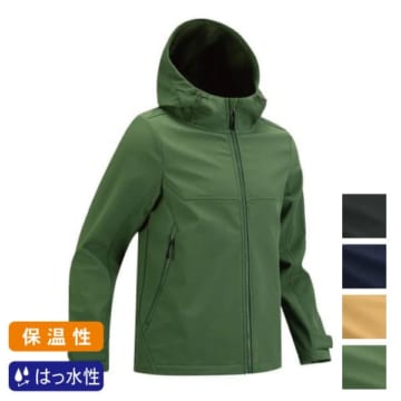 wundou 裏フリースパーカージャケット