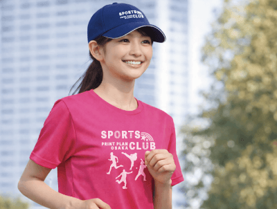 スポーツ・クラブ活動向けキャップ