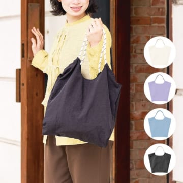 MARKLESS STYLE ワッシャーナイロンロープトート