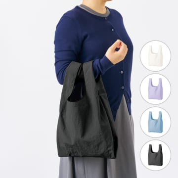 MARKLESS STYLE ワッシャーナイロンマルシェバッグ（M）